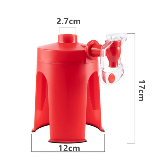 Lemonade Soda Dispenser Bottle Coke Inverted Carbonated Beverage Upside down Drinking Water Dispense Machine Party Gadget