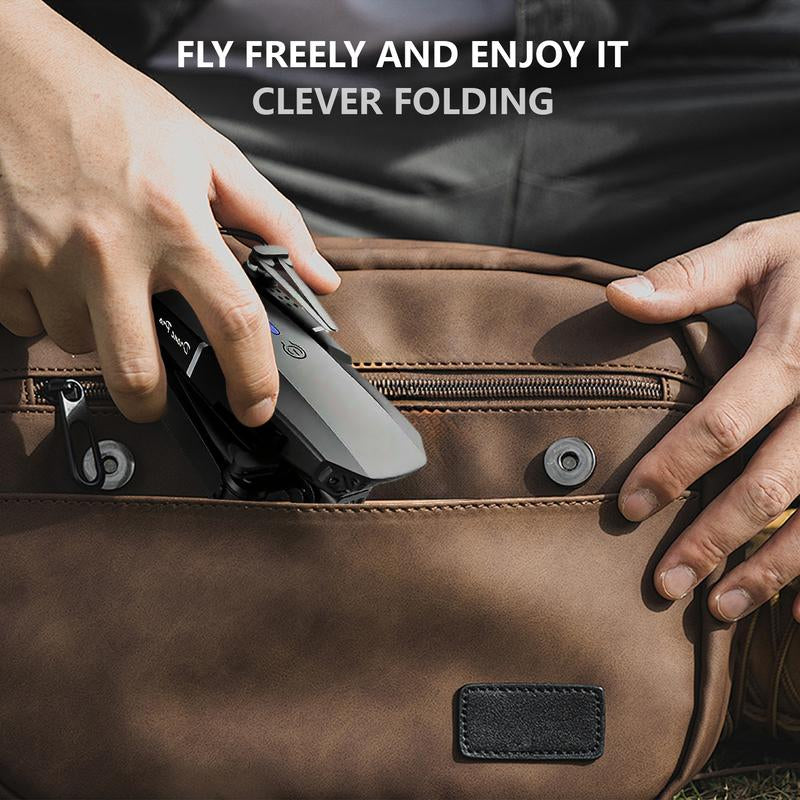 E88 Drone with Ultra HD Camera, Altitude Hold, Six-Axis Gyro, One-Key Takeoff/Landing, 360° Flip, Headless Mode, Foldable Mini Quadcopter for Beginners & Kids, Remote Control Toys for Adult Gifts