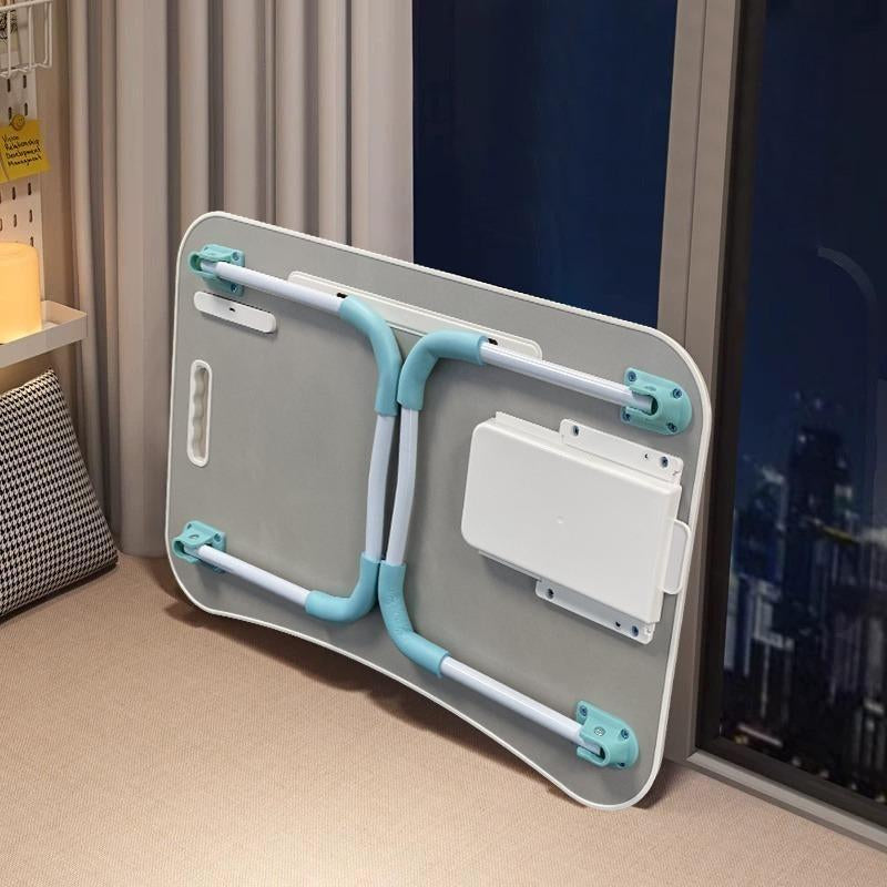 Laptop Bed Desk – Portable Foldable Lap Desk with Storage Drawer & Cup Holder for Bed, Couch, Working, and Reading
